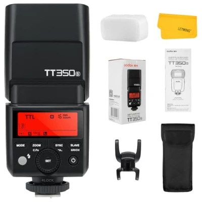 Obrázek Godox TT350S TTL 2. 4G HSS 1 / 8000s GN36 Kamera Flash Speedlite pro Sony kompatibilní s digitálním fotoaparátem Mirrorless