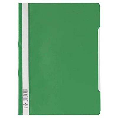Obrázek Durable Spínací pořadač (A4 Standard, PP) balení 25 ks zelený, 252305