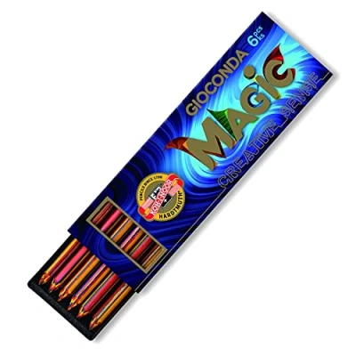 Obrázek Koh I Noor 4376 MAGIC barevné tuhy pro tiskovou tužku, délka 120 mm, tloušťka 5,6 mm
