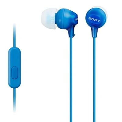 Obrázek Sony MDR EX15APLI sluchátka do uší modrá