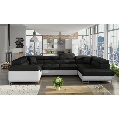 Obrázek Letto sedací souprava Materiál / Dekor: Sawana 14, Ekokůže Soft 17, Orientace: Pravá