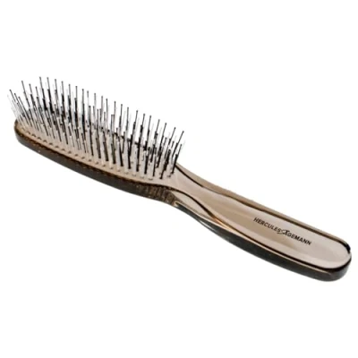 Obrázek HERCULES SÄGEMANN Kouzelný bahno na kartáček Vysoce kvalitní štětec Scalp Brush pro jemné rozčesávání bez tahání. Ideální dámy a pány, vhodný mokré suché vlasy. Barva: hnědá