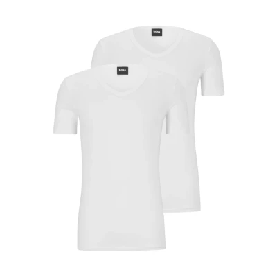 Obrázek BOSS Pánské tričko (balení 2 ks), New White100