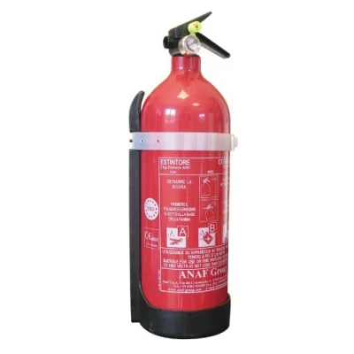 Obrázek CORA 000126804 Práškový hasicí přístroj s držákem, 2 kg, třída 8A 70B C