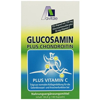 Obrázek Avitale Glukosamin 750 mg + chondroitin 100 kapsle, 185 g