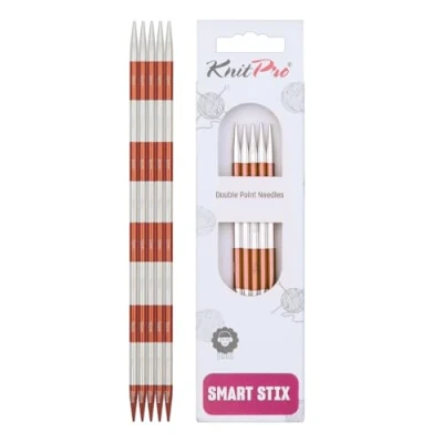 Obrázek Hra jehlic KnitPro 42030 SmartStix, kov, pestrá, 20 cm, 4,5 mm