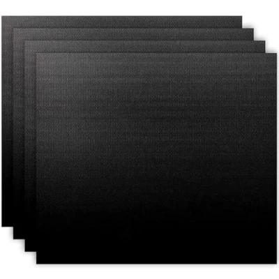 Obrázek SPARES2GO Antihaft Backmatte (4er Pack) große, universelle Teflon Backmatte, Herdschutz, strapazierfähige, saubere Backofen Einlagen mit Umluft (40 x 50 cm)