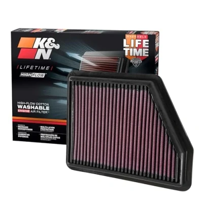 Obrázek K &amp; N 33 5045 vzduchový filtr, Red