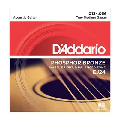 Obrázek D&#039;Addario Kytarové struny westernová kytara pro akustickou kytaru EJ24 True Medium, 1356 1 kus