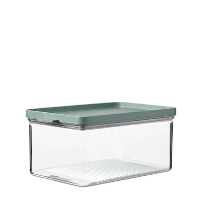 Obrázek Mepal Käsedose mit Deckel Kühlschrank Organizer Luftdichter Kühlschrankbehälter Antikondensationseinsatz Aufbewahrungsbox 2000 ml Nordic sage