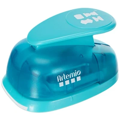 Obrázek Artemio 7,6 cm Jumbo 4 Etiketten HEBEL Punch, grün
