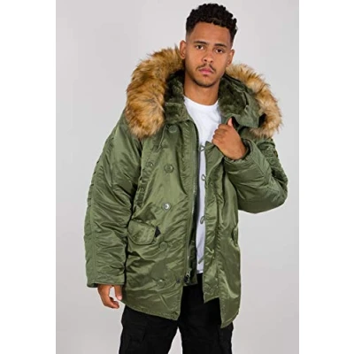 Obrázek ALPHA INDUSTRIES Pánská bunda, zelená (Sage green 01).