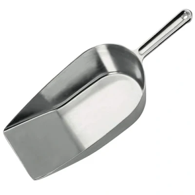 Obrázek Westmark Lopata na pečení/vážení/plnění, objem: 1870 ml (cca 1650 g mouky), hliník, Hygia, stříbrná, 91912291