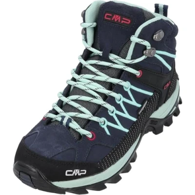 Obrázek CMP Damen Rigel Mid Wmn Trekking Shoes Wp Walking Shoe, Blue Water, 37 EU