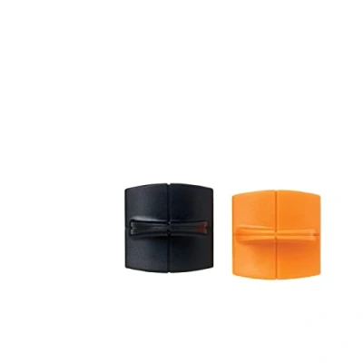 Obrázek Originální náhradní čepele Fiskars pro řezací stroje na papír, rovná čepel a drážky, rovné řezy, TripleTrack, oranžová/černá, 1003905