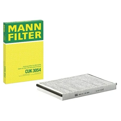 Obrázek MANN FILTER Interiérový filtr CUK 3054 pylový s aktivním uhlím pro osobní automobily