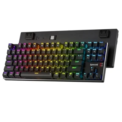 Obrázek Redragon K660 (K556 TKL) PRO bezdrátová herní klávesnice RGB, 80 % 87 kláves BT/2,4 GHz Tri Mode mechanická hliníková s funkcemi Mac, červený spínač Hot Swap