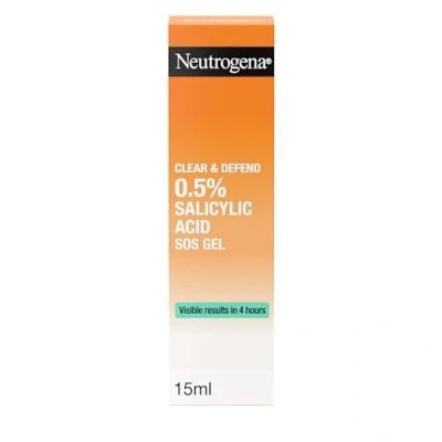 Obrázek Neutrogena Clear &amp; Defend SOS Gel mit 0,5% Salicylsäure, 15 ml