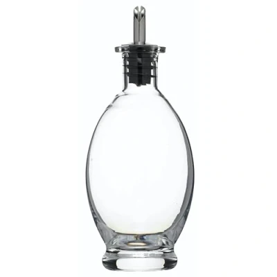 Obrázek KitchenCraft World of Flavours láhev na ocet/olej, s baňatým tvarem, dávkovač olivového oleje, sklo, objem 400 ml, bezbarvý