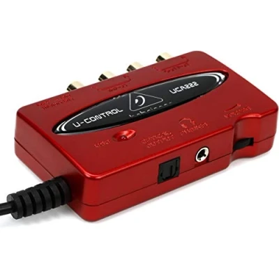 Obrázek Behringer U Control UCA222 USB Audio Interface 2 in/2 out (externí zvuková karta)