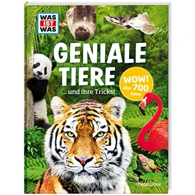 Obrázek WAS IST Geniale Tiere ... und ihre Tricks: Über 700 Fotos 182 in einem Lexikon für Kinder (WAS Edition)