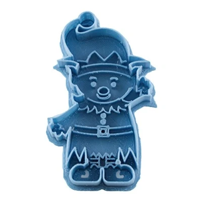 Obrázek Cuticuter Weihnachten Elf Ausstechform, Blau, 8 x 7 1.5 cm