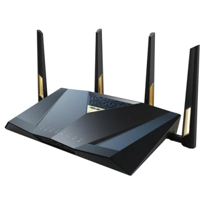 Obrázek ASUS RT BE88U Dualband WiFi 7 AiMesh Extendable Performance Dual Band Router (WiFi 7, 4K QAM, MLO, 2X 10G Ports, SFP+, 4X 2.5G Vier 1G bis zu 5X SSIDs, 34G WAN LAN Kapazität, VPNs)