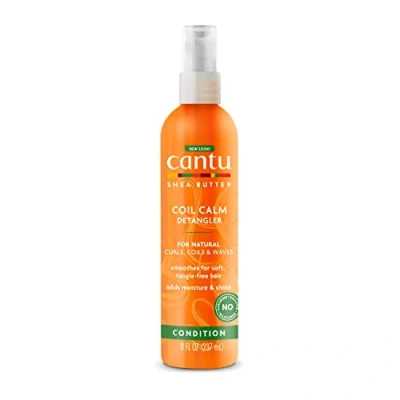 Obrázek Cantu Coil Calm Detangler rozčesávací sprej, Shea, vlnité vlasy, 237 ml