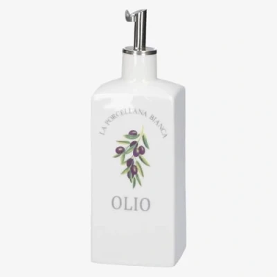 Obrázek LA Porcellana BIANCA Conserva Ölflasche, 250 ml, Deco Gb, Nylon/a