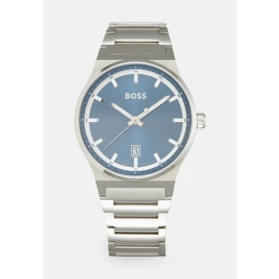 Obrázek BOSS Candor Hodinky silvercoloured, Muži, Velikost: One Size, Silver coloured