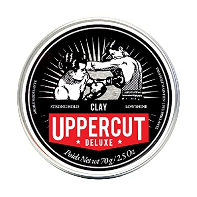 Obrázek Uppercut Deluxe Pleť pro muže matný povrch, tón s malým leskem přirozený vzhled, vlasový na vosku a bázi vody muže, 70 g