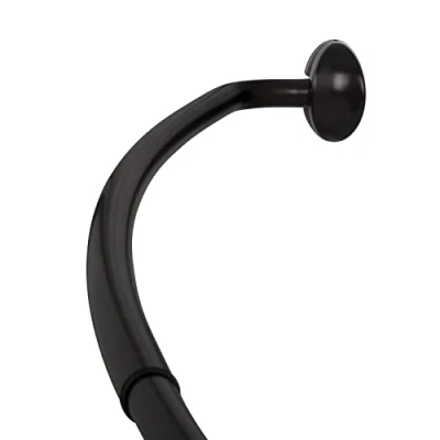 Obrázek Zenna Home ZPC Zenith Products Corporation E35603HB01 NeverRust tyč na sprchový závěs, zahnutá, hliník, 111,8 až 183,9 cm, bronzová