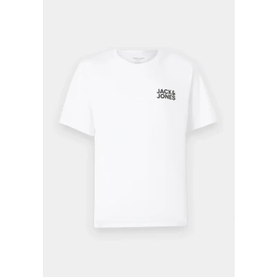Obrázek Jack &amp; Jones Jjecorp LOGO SS O NECK NOOS Triko s potiskem, Muži, Velikost: Medium, White