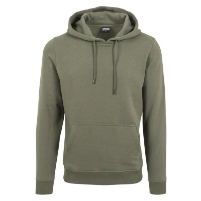 Obrázek Urban Classics Basic Mikina s kapucí, Muži, Velikost: Small, Olive