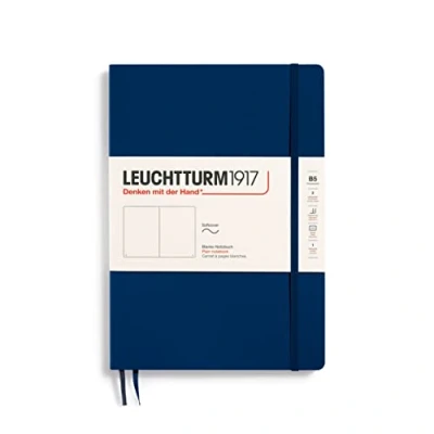 Obrázek Zápisník Leuchtturm1917 s měkkými deskami, Námořnická modrá