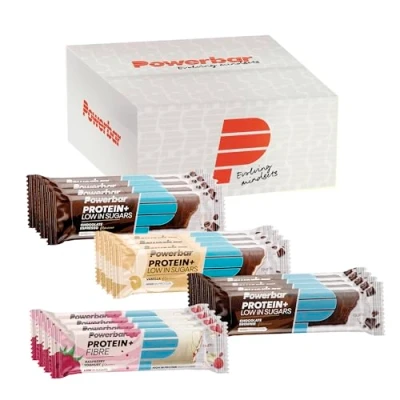 Obrázek Powerbar Protein Plus Low Sugar Multiflavour Box 16x35g proteinová tyčinka s vlákninou