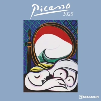Obrázek Picasso 2025 Nástěnný kalendář Brožurový 30 x 60 otevřený umělecký