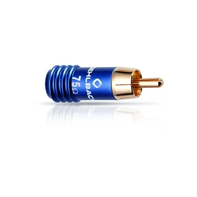 Obrázek Oehlbach Cover Connector 75 Ohm modrý