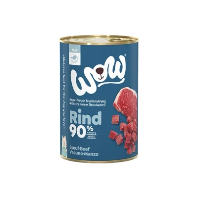 Obrázek Konzerva WOW PUR hovězí monoprotein 400g