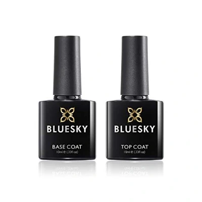 Obrázek BLUESKY UV LED Gel Top Coat (BLUESKY &amp; Base (2x 10ml))