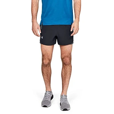 Obrázek Under Armour Herren Kurze Hose Qualifier Speedpocket 5&#039;&#039; Short, Schwarz, XXL, 1326599 002