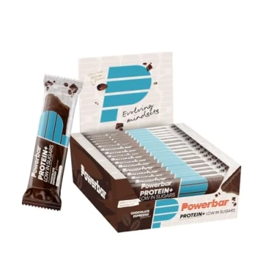 Obrázek Powerbar Protein Plus Low Sugar Chocolate Espresso 16x35g High tyčinka