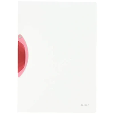 Obrázek Leitz 41740025 upínací desky ColorClip Magic, A4, PP, balení po 6 ks, Červená