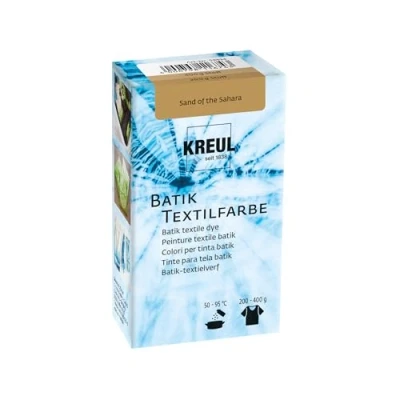 Obrázek KREUL 98534 Batikovaná textilní barva Sand of the Sahara, 70 g, barevný prášek pro batikování a barvení textilií