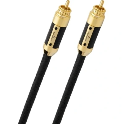 Obrázek Oehlbach XXL® Black Connection Digital Digitální High End koaxiální kabel (Made in Germany, prémiová pravá kůže) černý 1m