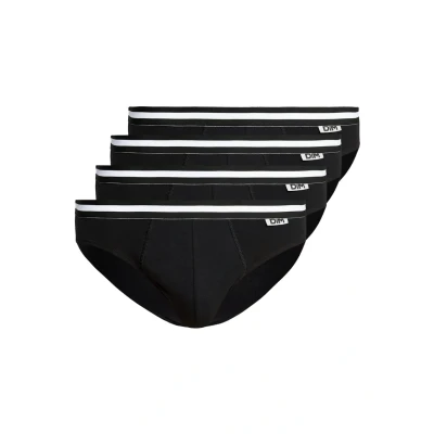 Obrázek DIM Ecodim Brief 4 PACK Kalhotky, Muži, Velikost: Large, Black