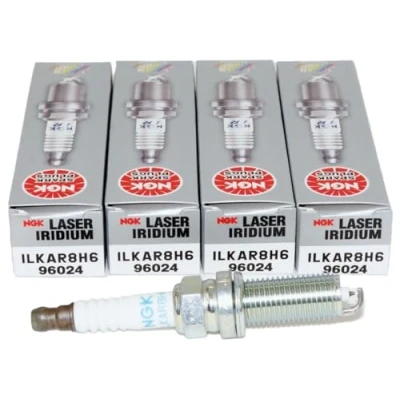 Obrázek NGK 96024 4PK ILKAR8H6 Iridium Zündkerze, 4 Stück