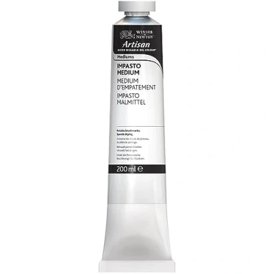 Obrázek Winsor &amp; Newton 3036722 Artisan olej malířský prostředek pro vodou míchatelné olejové barvy Impasto Medium, tuba 200 ml