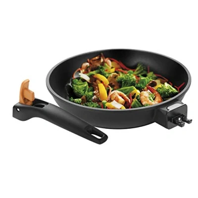 Obrázek Tescoma Smartclick Bratpfanne, Edelstahl, Schwarz, 28 cm