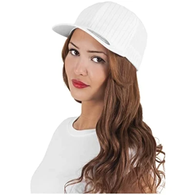 Obrázek Flexfit Čepice pro dospělé Pinstripe, bílá/černá